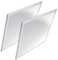 VZLED - Panel LED 60x60, Pantalla LED, Placas Techo desmontable, Placa LED 60x60 Techo, Panel LED Techo, Pantallas LED, Panel LED para Cocina, Lampara 60x60 LED, 40W 6000ºK (Pack 2)