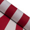 Tela por metros - 80 cm de ancho - rayas rojas y blancas de 8 cm. - bandera - futbol