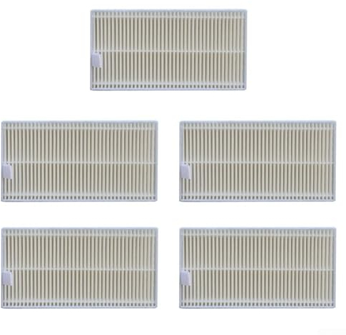 Lot de 5 filtres réutilisables et lavables pour aspirateur robot M9, pour EUREKA E10s