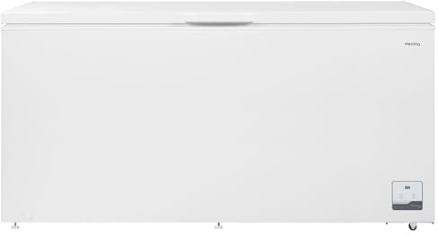 electriQ 700 Litre Chest Freezer - White