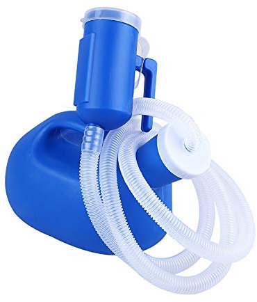Men Urinal Bottle, Urinflaschen for Männer, tragbar, 2000 ml, for Zuhause, Camping, Auto, Reisen, Herren-Urinal, praktisches und bequemes Urinal (Größe: 1,3 m)(1.3M)