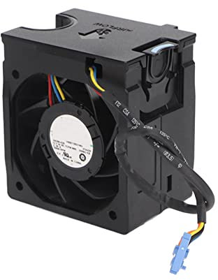 Rankomu Cooling Fan CPU Cooling Fan DC 12V 2.39A 20500RPM ABS Laptop CPU Cooler for Dell PowerEdge R540 R540XD R7415 Servers