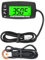 Runleader Digitales Motortemperaturmessgerät, grünes Hintergrundbeleuchtungsdisplay für Rasenmäher, Traktorgenerator, Motorrad, Kettensäge usw.