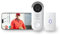 CALEX Smart Security Video-Türklingel, 2K Kamera mit App-Steuerung, Nachtsicht, 2-Wege-Audio, Bewegungserkennung, Cloud & SD-Speicher, wasserdicht, inkl. Chime, Weiß
