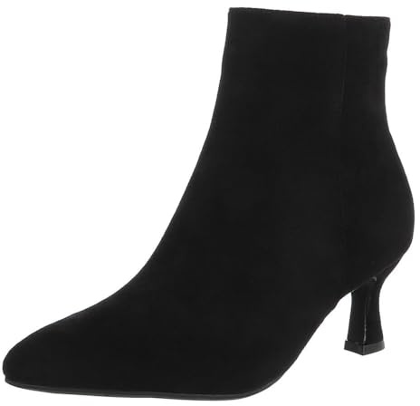 Ital Design Damen Stiefeletten mit Reißverschluss und Stilettoabsatz, spitze Form