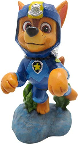Penn-Plax Offiziell Lizenziertes Paw Patrol Aquarium-Ornament – Verfolgungsjagd – Größe M