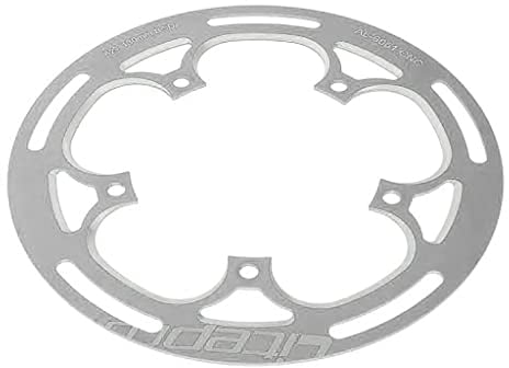 Harilla Fahrrad-Kettenblattschutz für Mountainbikes BCD130 52T Kettenschutz Aluminiumlegierung Kettenblattschutz Kettenblattschutz