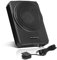 BOSS Audio Systems Elite SLIM10 - Subwoofer amplificado para coche, perfil bajo, subwoofer de 10 pulgadas, control remoto de subwoofer, para vehículos que necesitan graves con espacio limitado