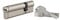 THIRARD - Cylindre de serrure débrayable Transit 1, 30x80mm, 5 clés, nickelé