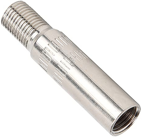 Alomejor Scooter Valve Extension Adapter 9mm Extend Inflatable Air Nozzle for M365/Pro Scooter Front Wheel Motor Inflatable Air Valve (39mm)