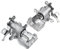 Frankberg 2x Pinza Freno Pinza del Freno Posteriore Sinistra Destra Fusione di alluminio Compatibile con C4 Grand Picasso I UA C4 Picasso I MPV UD Replace# 344248