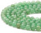 47-50pcs 8mm Green Aventurine Natural Gemstone Crystal Round Stone Beads Loose Smooth for DIY Bracelet Necklace Jewellery Making, 1 Strand 15.5