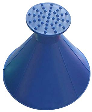 Scheibenkratzer Auto Eiskratzer Rund Windschutzscheibe Eis Schaber Auto Eis Schaber Kit Auto Schaber Eis Blue,One Size