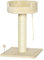PawHut Arbre à Chat grattoir Design Jeu Boule et cordelette Suspendue+ Plateforme Peluche - 55 x 55 x 83 cm - sisal Beige