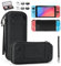 Younik Switch Étui pour Switch 2017 Modèle, Kit d'accessoires Switch 14 en 1 avec mallette de transport Switch, accessoires de protection pour console Switch et J-Con (Noir, Modèle de Bouton)