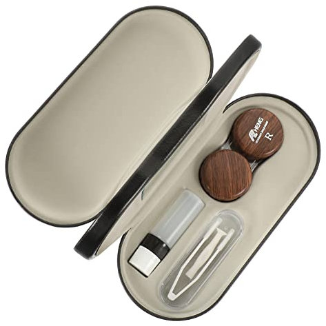 UTHCLO Travel Essential: Portable Leather Glasses Organizer Multipurpose Case for Outdoor Home and Travel Use