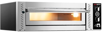 GGM Gastro | POE434 | Elektro Pizzaofen - 4x 34cm - Manuell