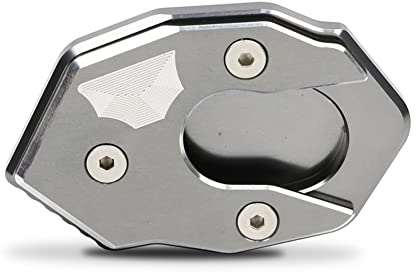 Fußverlängerungsständer Motorrad Für Ka-wa&saki Z900RS Z900 RS Motorradständer Verlängerungspolster Fußseite Vergrößern Ständerplatte Teil Zubehör Motorrad Kickstand Side Stand (Color : Titan)
