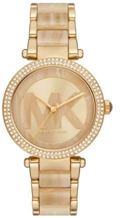 MICHAEL KORS A Ladies Gold Fashion Design Watch MK7370, Gold (gold), Modern