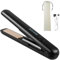 Lisseur Sans Fil, Mini Lisseur Cheveux et Fer à Friser 2 in 1, Lisseur Rechargeable Avec 4 Température, Lisseur Portable 3200 Mah, Chauffage Rapide 20 s, Mini Lisseur de Voyage Idéal pour Déplacements