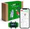 PETLOC8 Hunde GPS Tracker mit Smart Alerts & Geo-Fence - Echtzeit-Standort-Halsbandgerät mit App, eingebetteter SIM, wasserdicht & leicht, bis zu 14 Tage Akku (Android & iOS)