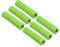 PATIKIL EVA Foam Door Handle Cover, 6 Pcs Anti-Collision Door Knob Spiral Covers Door Handles Protective Safety Cover Guard Sleeve for Bedrooms Bathrooms Offices Furniture, Green
