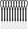 FgofhFu Phone Hand Wrist Strap Lanyard for Cellphone,Mobile Phone,Camera,GoPro, PSP, Flashlight,Keys, Keychains, USB Flash Drives and More Device (Black 10Pcs)