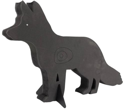 3D Zielscheibe Fuchs für Bogenschießen – aus Schaumstoff, in 3 Stärken (7/14/21 cm) – bis 40 lbs – mit Ständer (7 cm) – realistisches Tierziel für Parcours & Outdoor Training