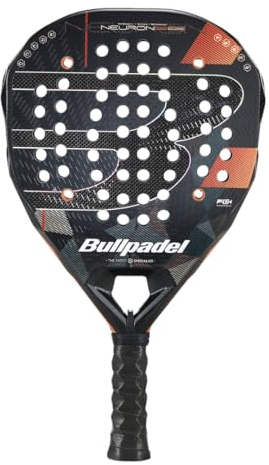 BULLPADEL Pala de pádel Neuron 02 Edge 2026 | Pádel Fede Chingotto Pala para Máxima Precisión | Marco PrismLock, Forma Geométrica, Cara X-Tend Carbon 3K | Air Power, Facilidad Vibe Comfort, Peso