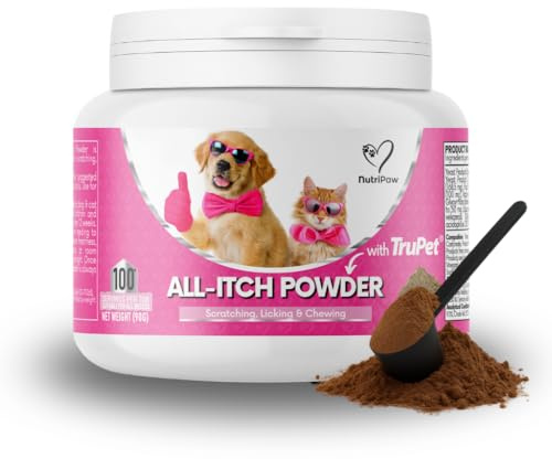 NutriPaw All-Itch Meal Topper For Dogs & Cats - Soothe Itchy Paws, Eyes, Ears, Skin - Stop Itching, Licking, Scratching - Perfect for Small - Supports Seasonal Itching
