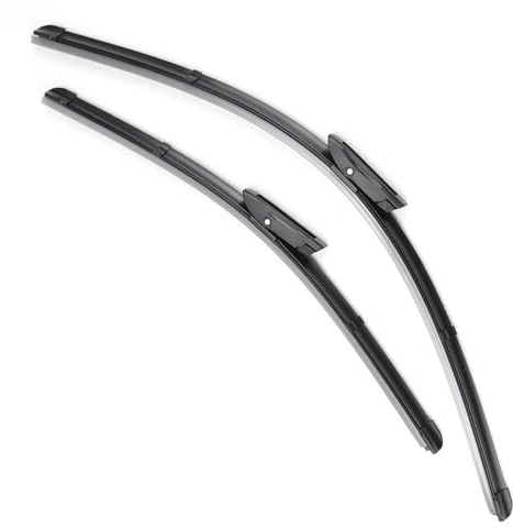 TJDFCYSM Escobillas Limpiaparabrisas Delanteras para Renault Megane 3 2008 2009 2010 2011 2012 2013 2014 2015 2016 24+16 Juego de 2 Cuchillas de Recambio