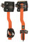 Treeup Steigeisen DR-4 Baumsteigeisen Kletterhilfen Forstzubehör (neon orange)