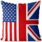 VOID USA Amerika Union Jack England Kissenbezug Kissenhülle Outdoor Indoor, Kissen Größe:50 x 50 cm