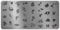MoYou's XL Bridal 3 Stamping Schablone, Nail Art Stampling - Nagel Lack Stempel, Blumen und Schmetterlinge Maniküre