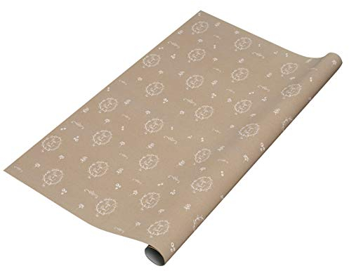 Herz & Heim® Vintage Geschenkpapier zur Hochzeit personalisiert mit den Namen des Brautpaares und dem Hochzeitsdatum