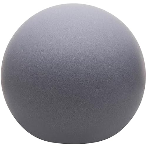 8 seasons design Shining Globe Solar-Kugel-Leuchte Ø 60cm, grau, inkl. Solarmodul und LED-Leuchtmittel in warmweiß, Solarlampe für außen und innen