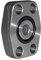 Oleo Tecnica Edelstahl SS316 SAE Blindflansch Code 61 3000 PSI, 1/2 Zoll O-Ring-Seite, 4-Bolzenflansch mit NBR O-Ring, SAE J518 Flansch