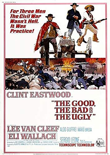 My Little Poster Plakat affiche Zwei glorreiche Halunken Classic Movie Ursprüngliche