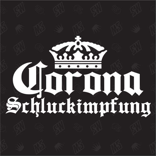 Corona Schluckimpfung - Sticker - Aufkleber, Tuning, Virus, Infektion