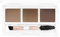 Wakeup Cosmetics - Good To Go Eyebrow Kit, Kit per Sopracciglia Perfette, Tonalità 01 Chiaro/Medio