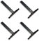 Lot de 4 Attaches souples à clipser - Ressort de Suspension pour fixation de tablier Volet Roulant électrique et manuel