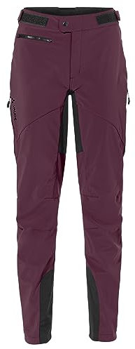 VAUDE Qimsa Softshell Pants II Fahrradhose Damen, Winddichte Softshellhose Damen für Ganzjahres-Biker, Fahrradhose Winter Damen atmungsaktiv & wasserabweisend – in Pink, Größe: 38