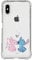 Official Lilo & Stitch Kiss Reinforced Transparent Case for iPhone X - XS to Protect Your Mobile. Choose the Case Type You Like Best with Official Disney License
