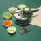 Versatile Vegetable Chopper, Stianless Steel Food Chopper, Manual Fruits and Vegetables Grater, Potato Slicing Machine with Container for Onion, Carrot, Cucumber, Kitchen Shredders