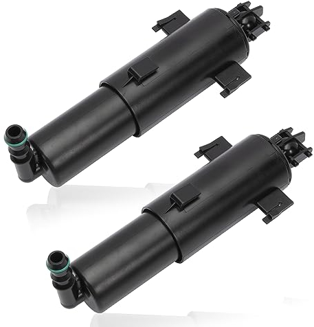 Konuooer 2× Scheinwerferreinigung Teleskopdüse Waschwasserdüse für 3er E90 E91 E92 E93 2004-2013 Scheinwerferwaschdüse Jet Sparyer 61677179311