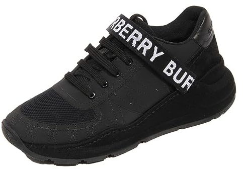 BURBERRY H2382 Sneaker Donna Women Ronnie Shoes black-36