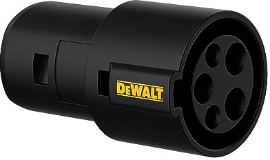 DEWALT SAE J1772 to Tesla EV Charging Adapter, Compatible with All Tesla Electric Vehicles, High Power Connector 60A/250V, Easy to Connect, No Tools Required