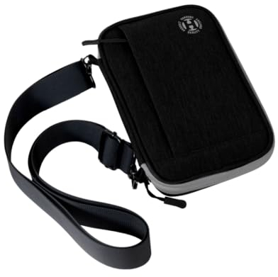 Harrows Smart Case Darttasche & Dart-Etui für 3 oder 6 Darts | Robustes Eva-Case mit Stoff-Finish | Für montierte Darts | Profi Zubehör für Anfänger & Fortgeschrittene (6 schwarz)