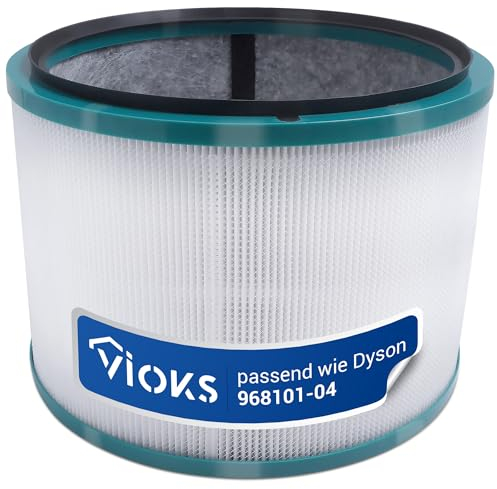 VIOKS Filtro purificador de aire de repuesto para filtro Dysоn 968101 04 – Filtro de repuesto purificador de aire apto para Dysоn Pure Cool DP01 DP02 DP03, Dysоn Pure Hot+Cool Link HP00 HP01 HP02 HP03