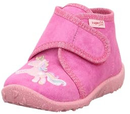 Superfit Mädchen SPOTTY Hausschuhe, ROSA 5550, 23 EU